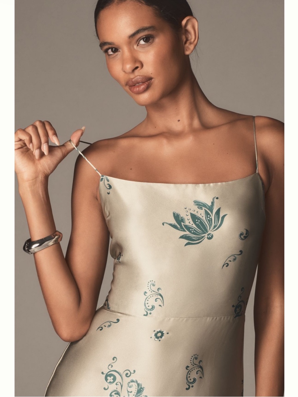 Reformation Frankie Silk Maxi Dress - Picture 4 of 4